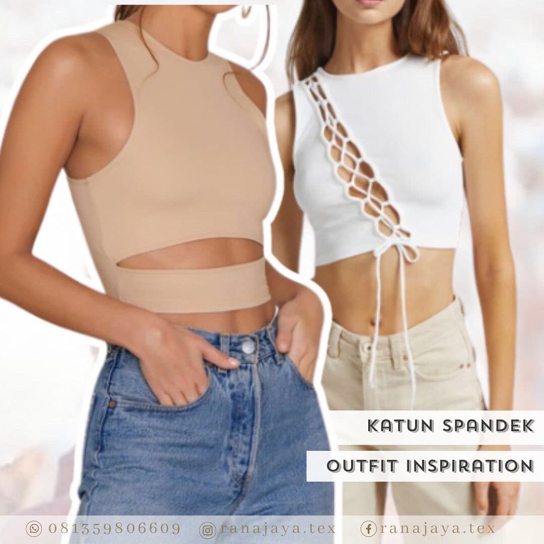 Inspirasi penggunaan Katun Spandek