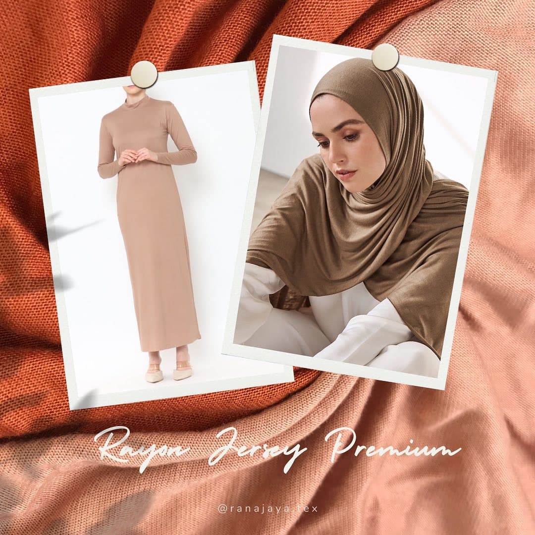 Inspirasi penggunaan Rayon Jersey